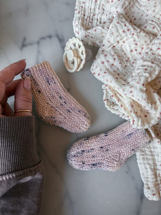 Ribbed Baby Socks