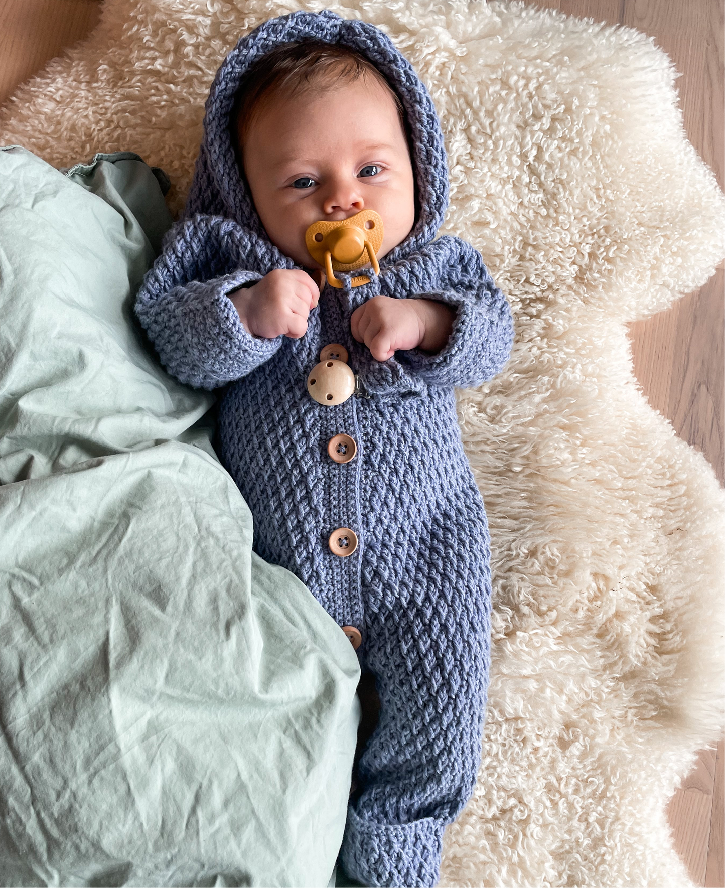 Crochet pattern: Alpine Sleepsuit