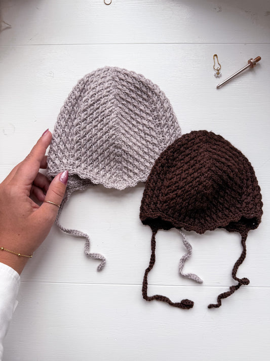 Crochet pattern: Alpine Baby Hat