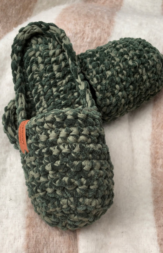 Crochet pattern: Chunky slippers