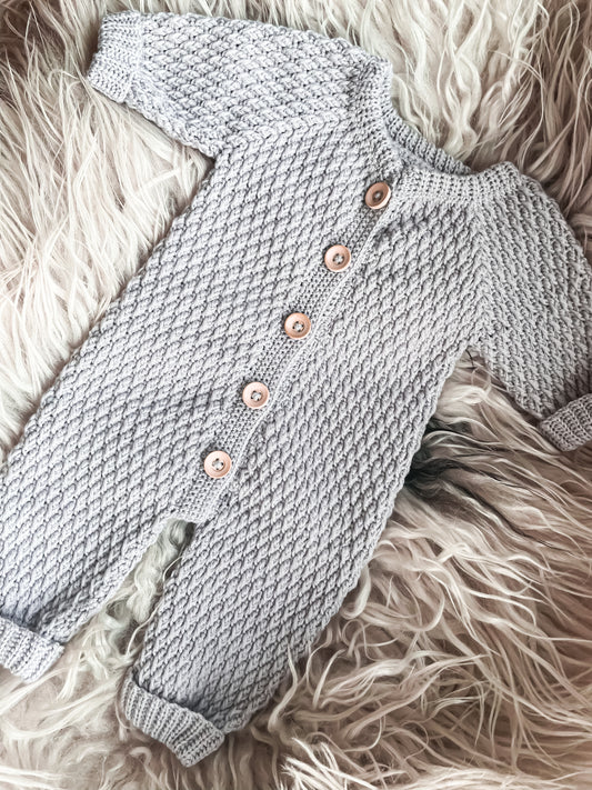 Crochet pattern: Alpine Baby Romper