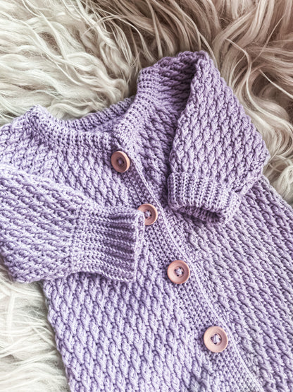 Crochet pattern: Alpine Baby Romper