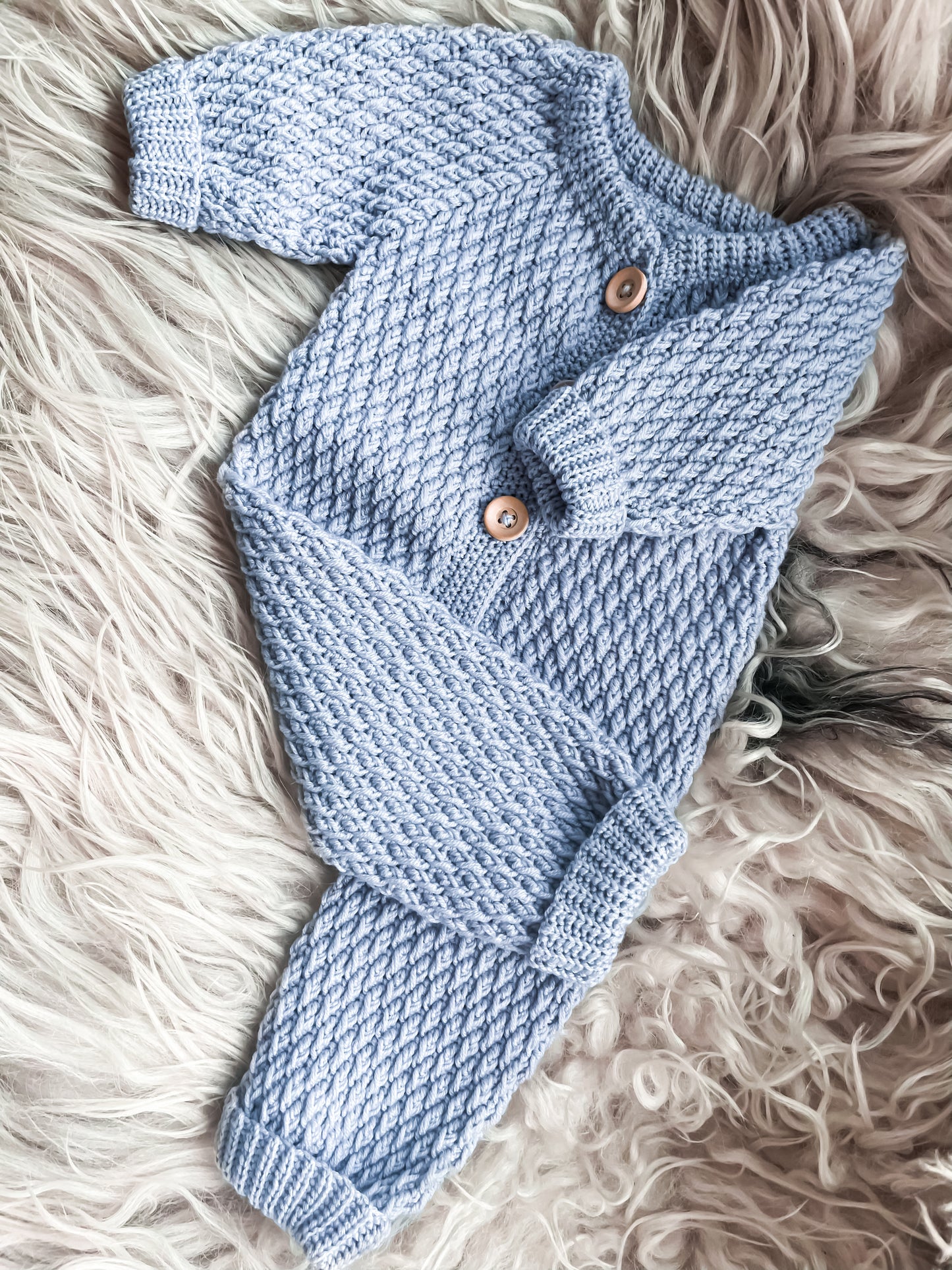 Crochet pattern: Alpine Baby Romper