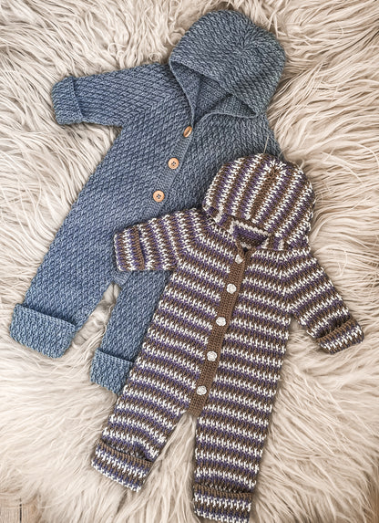 Crochet pattern: Alpine Sleepsuit